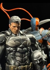 LPZZ DC Batman Arkham Knight V8.04 & Deathstroke Sets 1/12 Action Figure Toy New