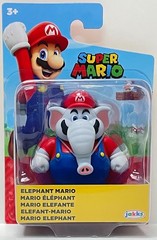 Super Mario Elephant Mario 2.5″ Jakks Pacific Action Figure Nintendo Wave 59