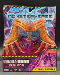 MonsterVerse Godzilla Figure Set Titanus Scylla, Mothra, Titan X & Ion Dragon