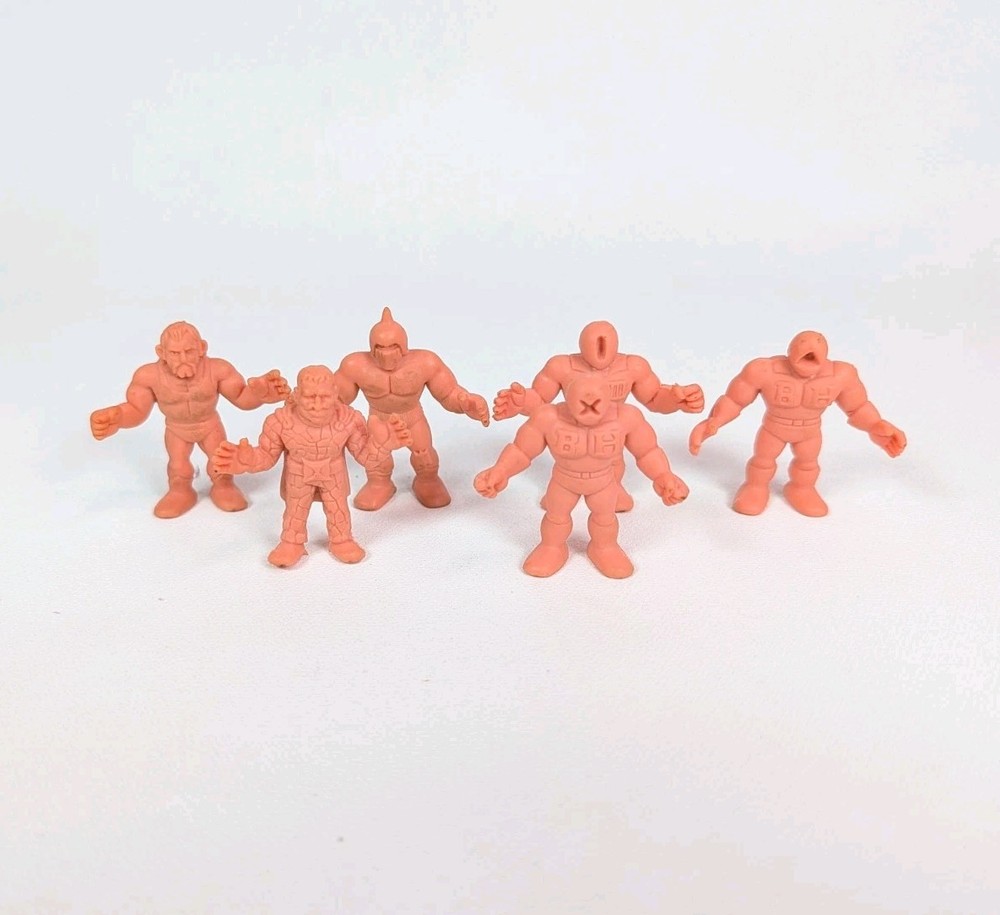 80’s M.U.S.C.L.E. Men Kinnikuman Flesh Color 2″ Bermuda Lot Of 6 Godofon Eric