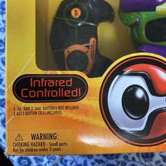 Y2K Rumble Robots BITOR Red Team Interactive Fighting Robots NOS Trendmasters