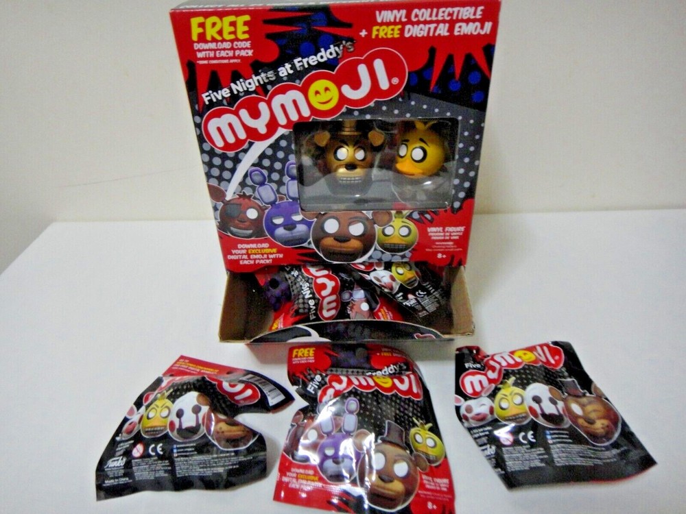 3 packs Five Nights at Freddys Funko mymoji Vinyl Figure Blind Bag NEW US Seller