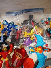 Lot Of Mixed Branded Action Figures And Accessories 6 Lbs Total