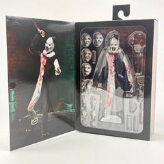 NECA Terrifier 2 Ultimate Art the Clown Blood Splattered Action Figure Horror
