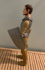 Vintage Marx 1960’s Gold Knight Sir Gordon Noble Series 1968 Figure Silver Toy