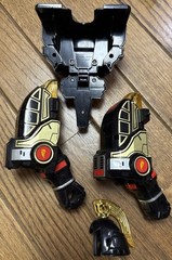 1994 Mighty Morphin Power Rangers Deluxe Thunder Megazord Incomplete