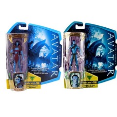 Jake Sully And Eytukan Avatar Action Figure Mattel 2009 New In Box Webcam I-tag