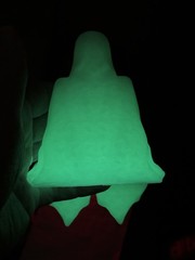 Glow In The Dark Sitting Ghost/Dementor Figurine, , 3D Printed-About 6 in Tall..