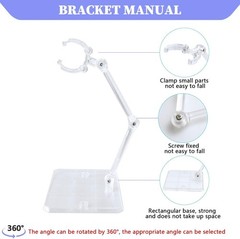 Creative Transparent Action Figure Base Holders – Perfect Gift for Collectors