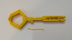 Vintage 1986 Hasbro Inhumanoids Trappeur Vehicle
