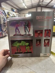 Uni-Five Devil man Devilman Detail Figure Limited Ed Clear Color 1998 Box Wear