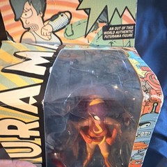 Futurama Toynami Figure Clobberella Leela Complete Santa Robot Build A Bot BAF