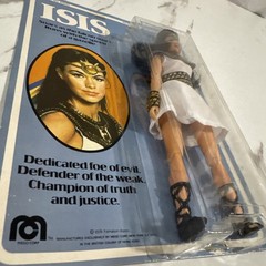 Rare vintage 1974 Mego isis 8” action figure on card complete minty