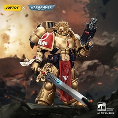 JOYTOY Warhammer 40K 1/18 Action Figures Blood Angels Sanguinary Guard 3PCS