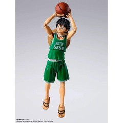 SHF One Piece Luffy Celtics Boston Ver Figure S.H.Figuarts Bandai Preorder