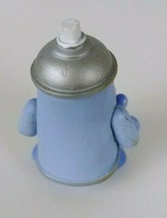 The CAN CREW Urban Spray Cans West Blue figurine collectible retired 1.5″