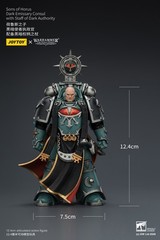 JOYTOY Warhammer 40K 1/18 Sons of Horus Dark Emissary Consul with Staff of Dark