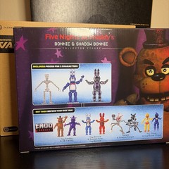 Five Nights at Freddy’s FNAF Jazwares Endo-01 Series Classic + Shadow Bonnie NEW