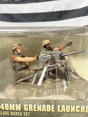 McFarlane’s Military Redeployed 2 Army MK-19 40MM Grenade Launcher Set NIB