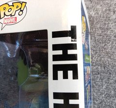 Funko Pop Marvel Avengers The Hulk #13 Bobblehead 2012 Vaulted Damaged Box