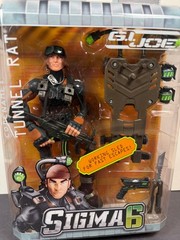 GI Joe Sigma 6 TUNNEL RAT Sled 8″ Action Figure 2005