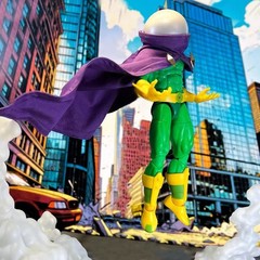 1/12 Custom Wired Cloak Cape For 6” ML Mysterio Action Figure (No Figure) New