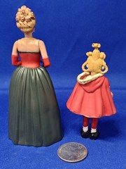 Cindy Lou Who 3.25″ Martha May Whovier 4.25″ The Grinch Who Stole Christmas 2000