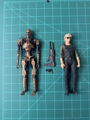 NECA SARAH CONNOR Terminator Dark Fate Movie 7″ Action Figure 2019 T-800 LOT