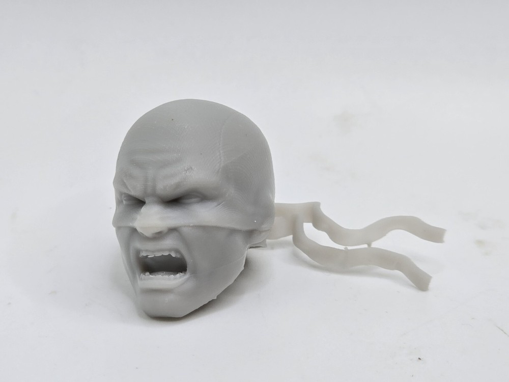 3d Printed IRON FISTS HEAD 6″ 1:12 G.I. JOE Classified MARVEL LEGENDS