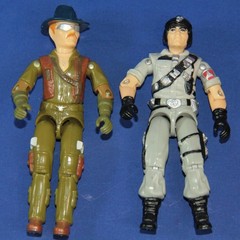 Early 1980s G.I. Joe ARAH Estate Collection Lot in Box – 15 Figures, Accessories