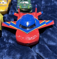 Loose Disney Pixar Cars Lot of 7 Die-cast 2 Plastic Mixed Lot