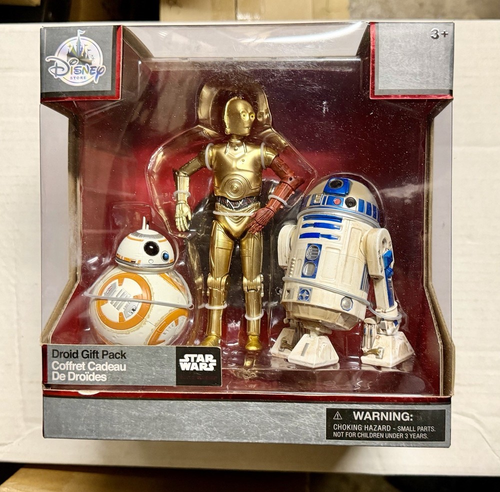 Disney Star Wars Droid Gift Pack Elite Series BB-8, R2-D2, and C3PO Figures NEW