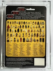 Star Wars Vintage 1984 Tri-Logo Chewbacca 70 Back SINGLE HIGHEST GRADED AFA 85!!