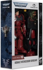 McFarlane Warhammer 40,000 Assault Intercessor Sergeant (Blood Angel) 7in Figure