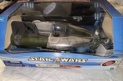 2002 Star Wars, Return of the Jedi, A-Wing Fighter w/ Pilot – Wired To Cardboard