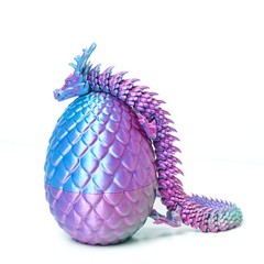 3D Printed Dragon Egg Model,Articulated Animals Figure,Fidget Toys Home Decor