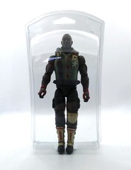 Small Medium Large curved clamshell action figure display cases GI Joe Star Wars