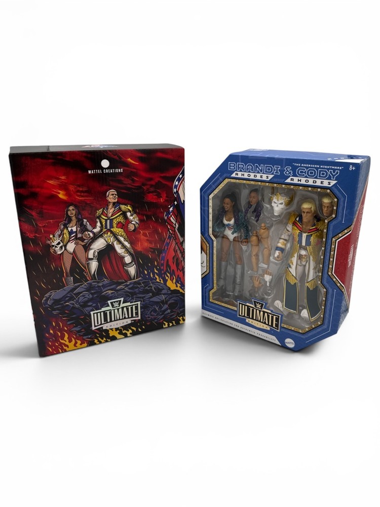 Mattel WWE Ultimate Edition The American Nightmare Cody Rhodes & Brandi Rhodes