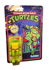 2023 SUPER 7 Reaction TEENAGE MUTANT NINJA TURTLES Figure SET of (4) – Brand New