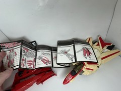 VINTAGE 1985 G1 Transformers JETFIRE Figure Jet Plane w/ Paperwork ****READ****