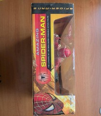 2004 Toy Biz Spider-Man 2 Amazing Spiderman Super Poseable 18″ Action Figure