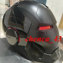 New in US!!! Black Iron Man 1:1 MK5 Helmet Jarvis Deformable Voice Control Mask