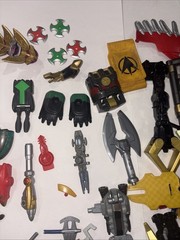 Power Rangers Parts And Weapons Lot And Others 90s Toys Parts