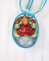 Vintage finding Nemo auction figure squirtin surprise bath toy set New