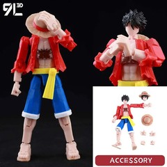 9L3D T13 One Piece Luffy Gear 5 1/12 LUCKY13 Multi-Jointed Action Figure NEW