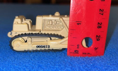 G.I. Joe Beige Bulldozer Die Cast Metal Collection Hasbro Maisto 2002