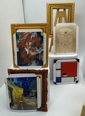 🖼️ New! Mini Brands MASTERPIECES ~ Lot Of 12 Common Paintings + Accessories