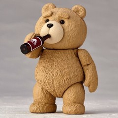 10cm TED 2 Movie Teddy Bear 4″ Boxed Movable Action Figure Toy Collectors Model