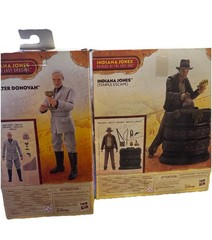Indiana Jones Adventure Series Figure Lot. Walter Donavon & Indy. New