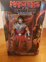 BNIB Mattel MOTU Masters of the Universe Chronicles Ram Man Action Figure 2026
